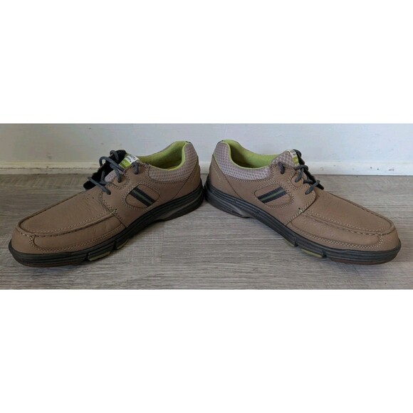 Dunham by New Balance Men's REVSly Boat Shoes Sz 9.5 D Brown Comfort - Picture 5 of 9